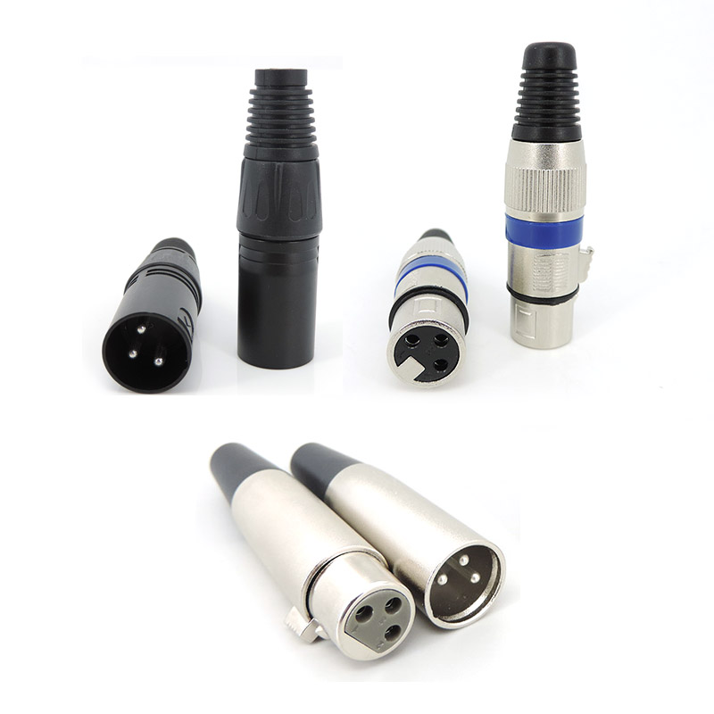 Musical Instrument Image - 3-poliger 3-XLR-Stecker, weiblich, Kunststoff oder Metall,