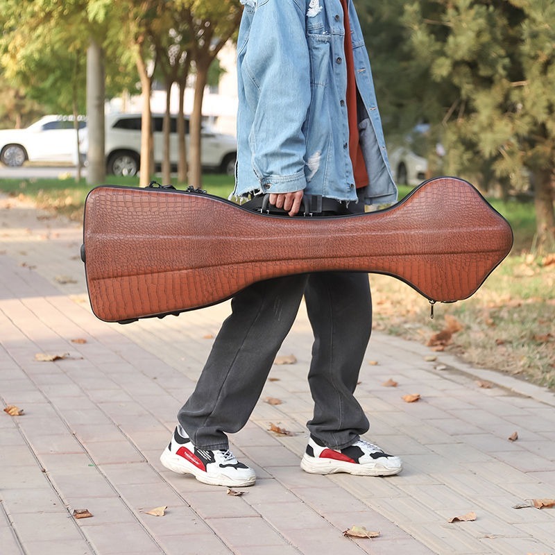 Musical Instrument Box - Morin Khuur Box Druckbeständiger tragbarer doppelseitiger