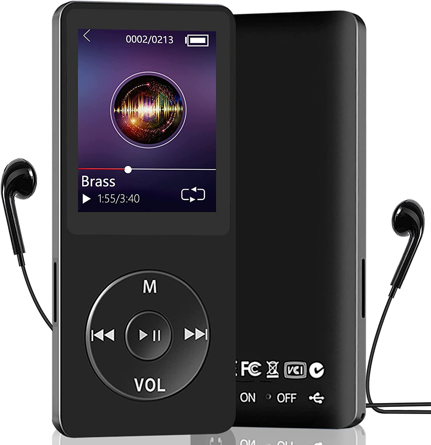 Musical Instrument Image - X02 1,8'' Bildschirm 4GB Verlustfreier Klang