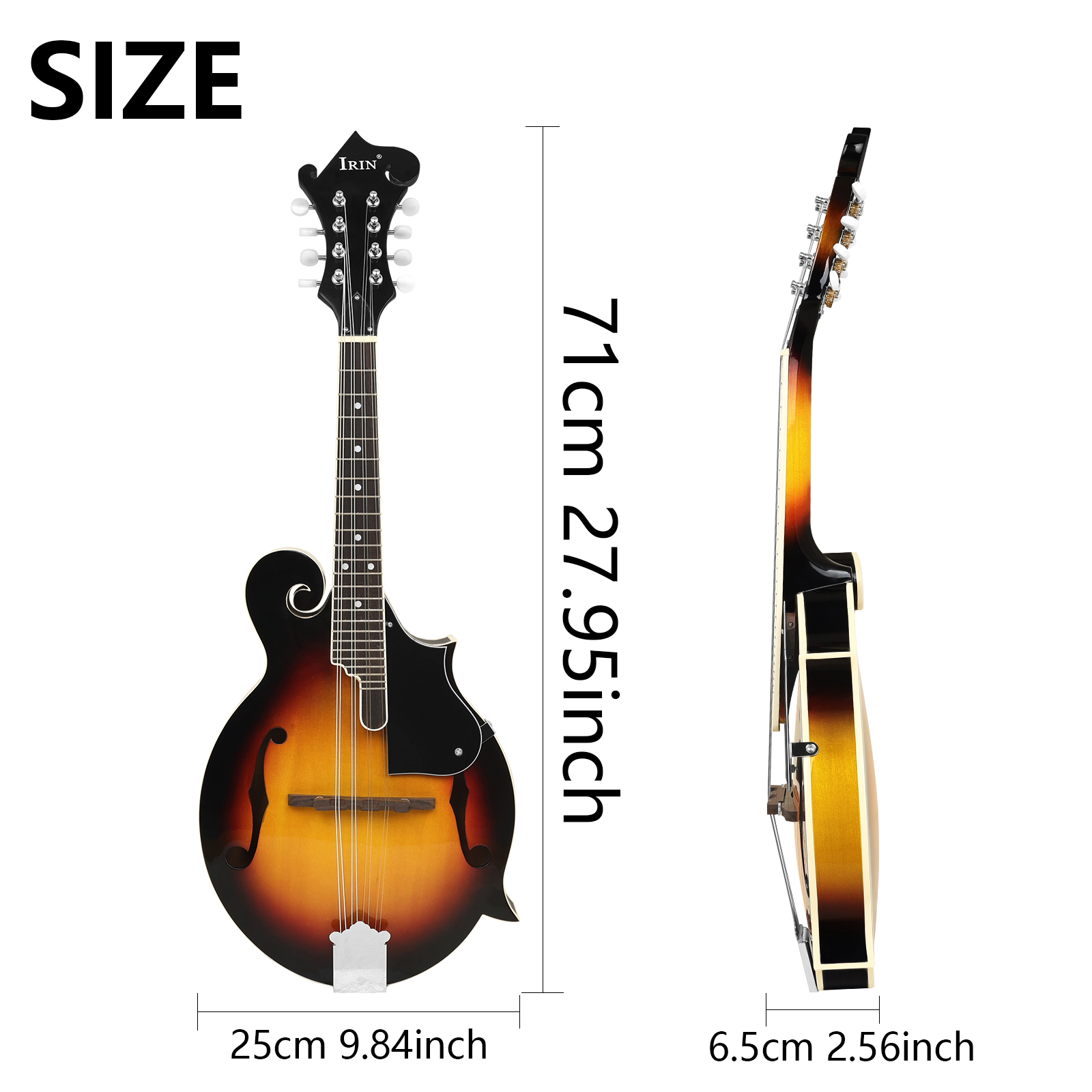 IRIN MD-65 Mandoline aus Linde – Mandolin A Style Bewertung und Preis