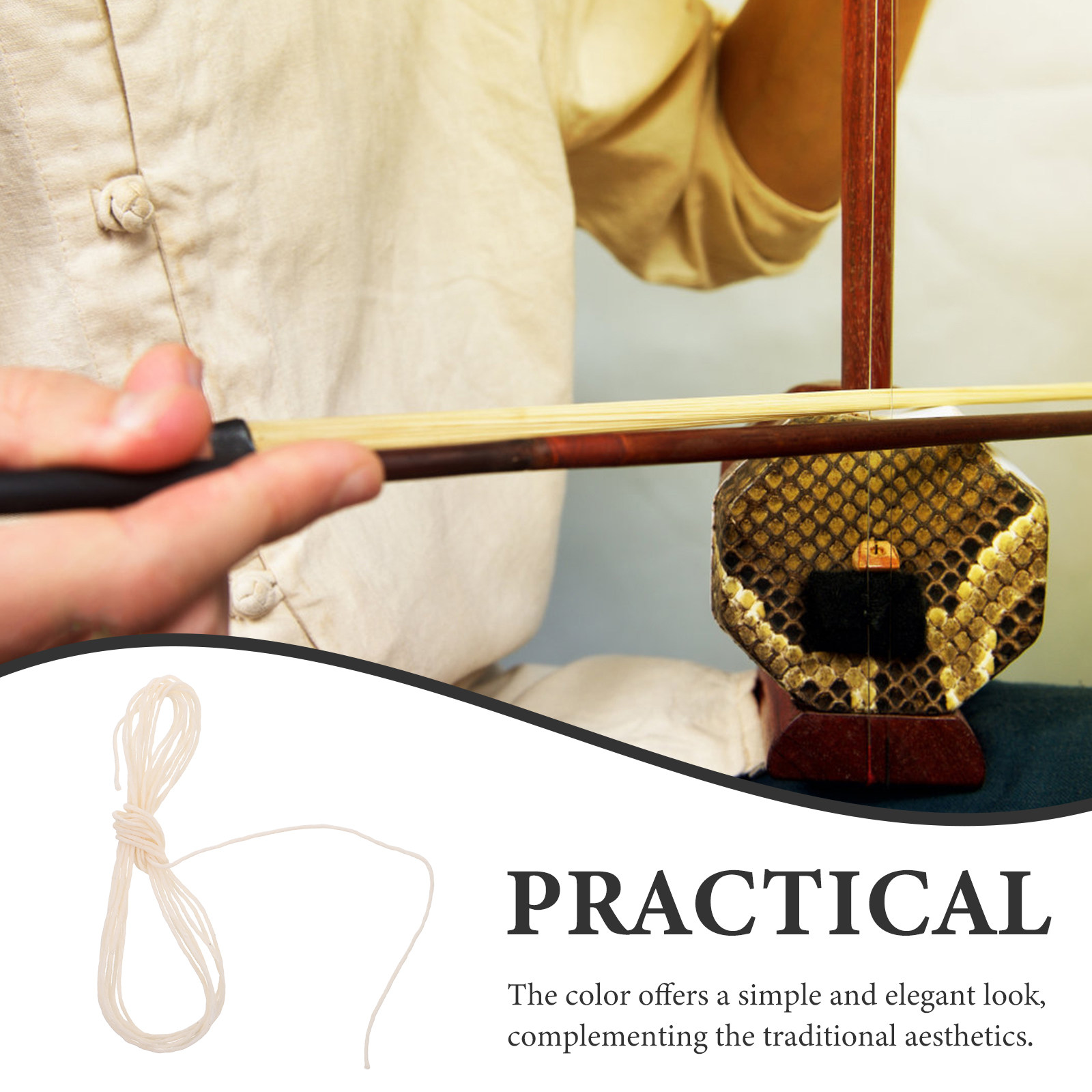 10 Stück Erhu Qianjin Saiten,  – Erhu Violin Chinese Bewertung und Preis