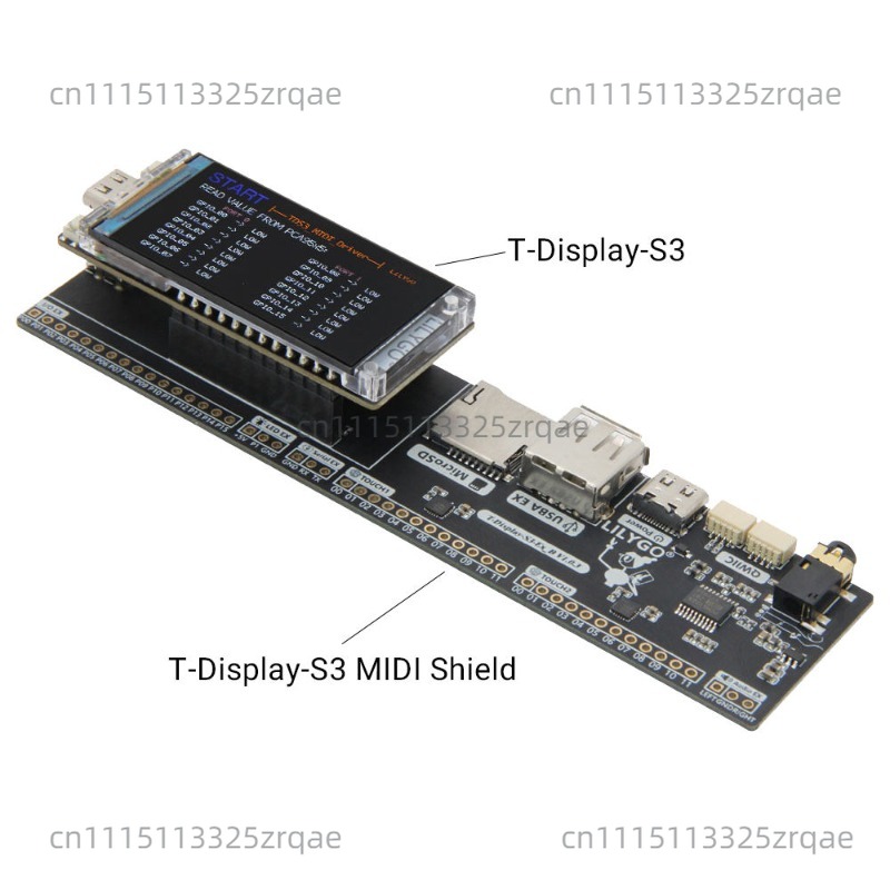 T-Display-S3 MIDI Shield Entwi – Musical Instrument Digital Interface (Midi) Bewertung und Preis